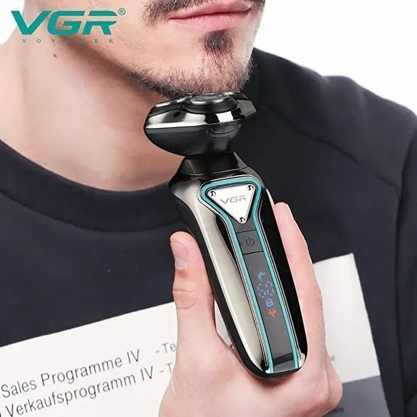 Електробритва VGR / Машинка для гоління бороди V-323 / Шейвер чоловічий VGRV323 фото