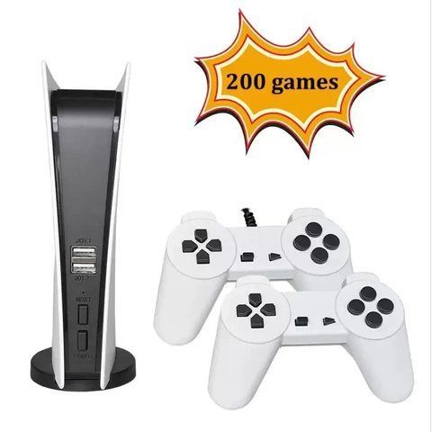 Ігра консоль ретро приставка для телевізора Dendy Game Station GS5 200 ігор 8 Bit NGS55 фото