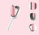 Щетка для вычесывания шерсти домашних животных 4 в 1 Pet Cleaning Comb с массажем и чисткой вещей Pink W28 NNW28 фото 6