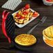 Вафельниця міні для бельгійських вафель Mini Waffle Maker MRK32 фото 6