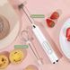 Міксер капучинатор Електричний, портативний, бездротовий 3 швидкості EGG BEATER 1-50 Білий ND150 фото 2