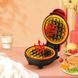Вафельниця міні для бельгійських вафель Mini Waffle Maker MRK32 фото 3