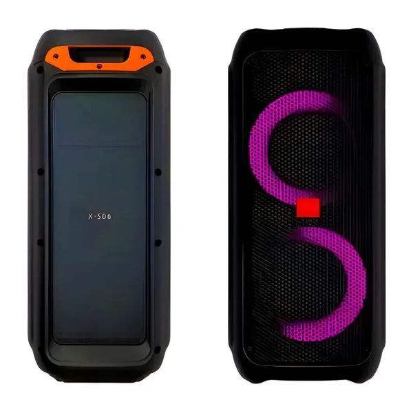 Акустическая система, Колонка с микрофоном ZXX-5506, 30Вт, 25х56х24см ZXX5506 фото