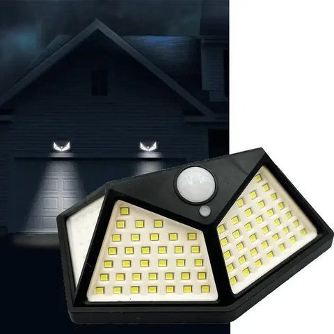 Вуличний світильник світлодіодний LED прожектор із датчиком руху Wall lamp LF-1728A LF1728A фото