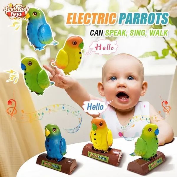Интерактивный попугай Funny Parrot для речевых навыков TT8005 Желтый TT8005YELL фото