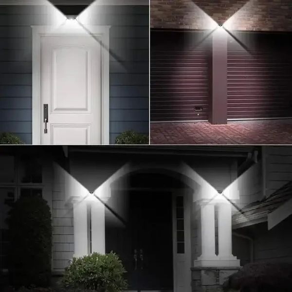 Вуличний світильник світлодіодний LED прожектор із датчиком руху Wall lamp LF-1728A LF1728A фото