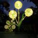 Садовий ліхтар на сонячній батареї Кульбаби Dandelion Garden Lights DAN600 фото 4