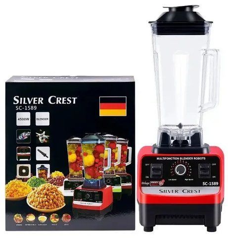 Блендер для коктейлів та смузі Silver Crest SC-1589 4500 Вт чаша 2 л NSC1589 фото
