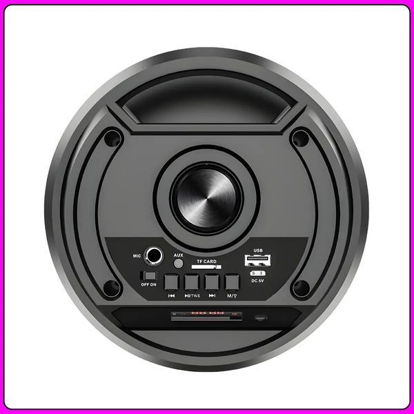 Портативная Bluetooth колонка 2х6.5​​​​​​​" с RGB подсветкой, микрофоном и пультом ДУ&nbsp;ZQS4248 ZQS4248 фото