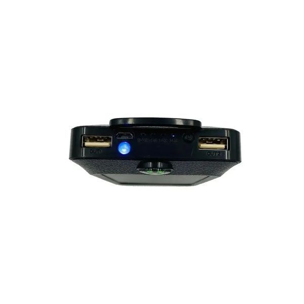 Power Bank 20000 mAh (№5 808) із сонячною панеллю та компасом NN5808 фото