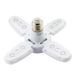 Лампочка складная светодиодная 4 лопасти E27 KK-202 Mini fan blade bulb KK202 фото 3