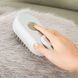 Щетка расческа с паром для кошек и собак, от USB, Steamy Brush XL-889, Белая / Щетка для вычесывания шерсти XL8893297 фото 9