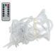 Гирлянда-штора с фигурками 2,5м (138 LED), от 220V, Белая / Гирлянда новогодняя ED138 фото 3