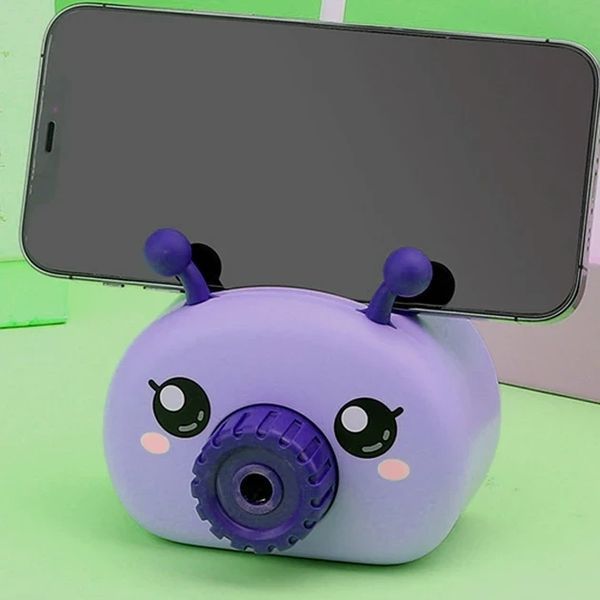 Лампа настільна з органайзером для ручок та підставкою телефону Quite Light Snail з точилкою Синій BLUE2178 фото