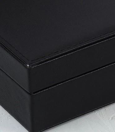 Шкатулка для украшений бижутерии и ювелирных украшений Black NN26183 фото
