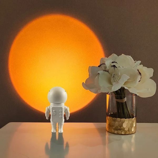 Детский светильник Астронавт, космонавт SUNSET LAMP Astronaut AST56 фото