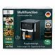 Аерогриль Prime Kitchen AF1012DT, 14 л, з подвійними нагрівальними елементами (2 ТЕНи), сенсорне керування, вікно огляду, 80&ndash;200 AF1012DT фото 5