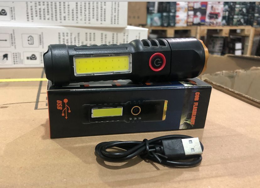 Фонарик с зарядкой USB HS-82202 HS82202 фото