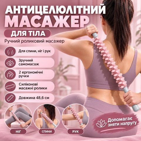 Антицелюлітний масажер для тіла, ручний масажер від целюліту AND 5285 AND5285 фото