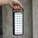 LED-ліхтар акумуляторний чорний корпус HER-TEX HT-2626, 24 діоди, USB, до 80 годин BLEHT2626 фото 6