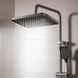 Змішувач для ванної кімнати з душовим гарнітуром Shower Set YLN16001H, чорний матовий YLN16001H фото 4