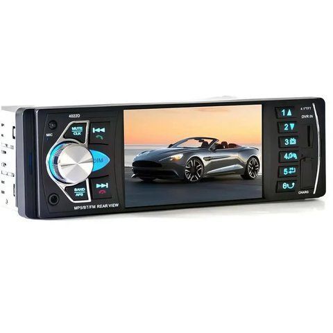Автомагнитола с HD дисплеем 4.1" на Android MP5 4022D Магнитола для авто с дисплеем ND4022 фото