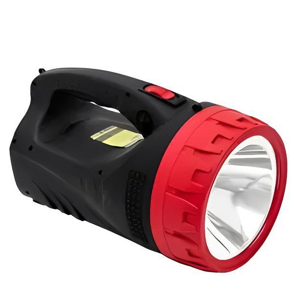 Ручной фонарь-прожектор 2в1 аккумуляторный 4000 мАч, 25 LED, Yajia YJ-2829TP / Мощный переносной фонарик YJ2829TP фото