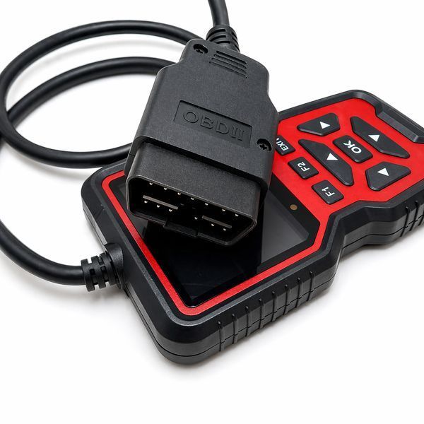 Автомобільний діагностичний сканер V519 OBD2, Червоний / Автосканер помилок / Тестер діагностичний для авто OB519 фото
