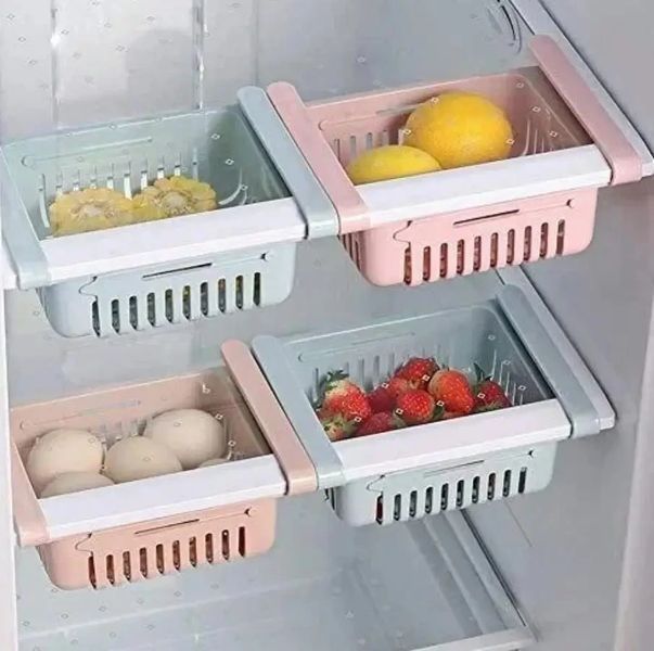 Органайзер на холодильник strechable hanging storage rack, Контейнер для холодильника HSR9107 фото