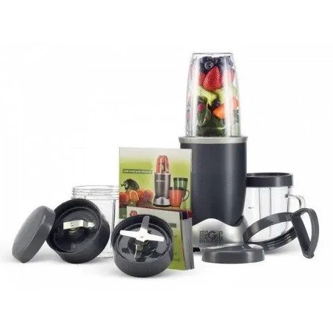 Блендер "Nutri Bulle" 600W Соковитискач Кухонний Комбайн Фітнес блендер АКЦІЯ NUTBUL60 фото