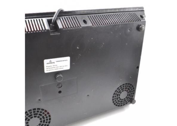 Двухкомфорочная настольная инфракрасная электроплита Crownberg CB-1330 на 2000 Вт CB1330 фото