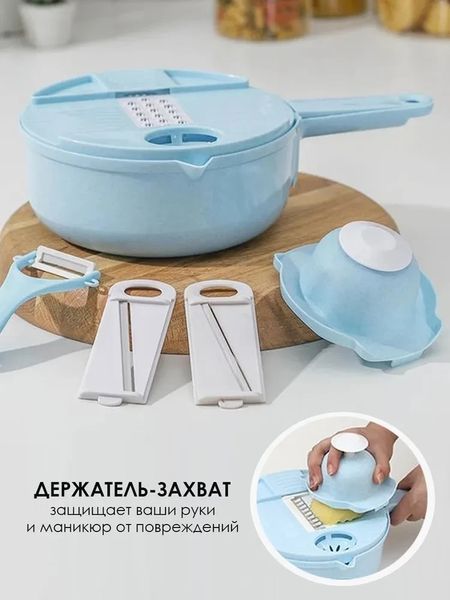 Подрібнювач овочів, овочерізка W15 ручна NNW15 фото