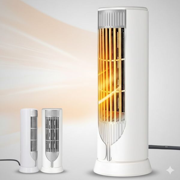 Тепловентилятор керамічний Lasko FH500 1200Вт, кімнатний електрообігрівач дуйка для дому та офісу, захист від перегріву FH500 фото