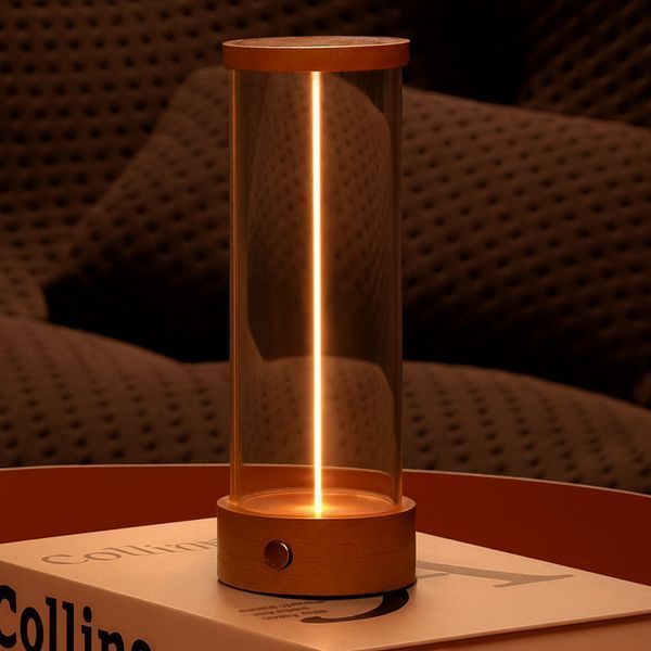Магнитный LED-светильник для стола, питание от USB, 19х7 см, Белый / Настольная лампа ночник / LED лампа аккумуляторная N828392 фото
