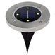 Уличный светильник на солнечной батарее Solar Disk 8led-dm8 &ndash; садовый фонарь DM8 фото 6