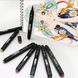 Маркеры TOUCH Sketch Marker Black 80 шт разноцветные + сумка TOUC80 фото 5