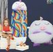 Дитячий спальний мішок-плюшева іграшка подушка Єдиноріг Baby sleeping bag Size S WHITE 3в1 теплий BSB31 фото 3