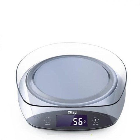 Ваги кухонні DSP KD-7003 цифрові зі знімною чашею до 3кг Білі DSP7003 фото