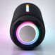 Портативная Bluetooth колонка JC-500 10 Вт с RGB LED подсветкой, аккумуляторная беспроводная мини-колонка JC500 фото 5