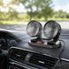 Автомобильный двойной вентилятор Vehicle Fan X666 от прикуривателя с двумя поворотными головками X666 фото 3