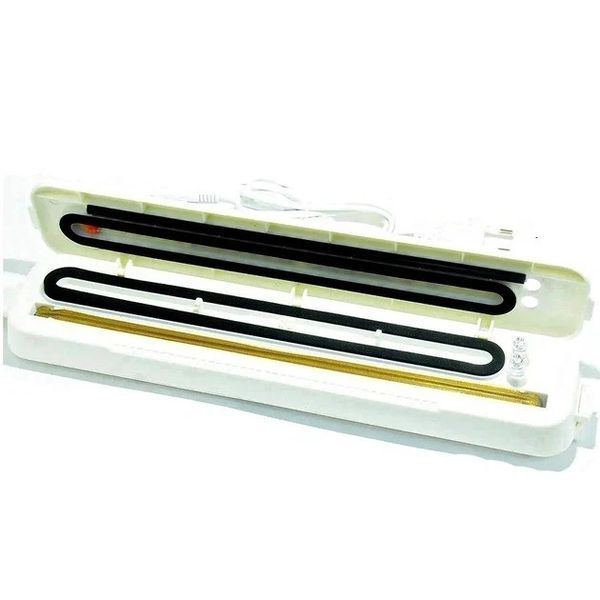 Вакуумний пакувальник продуктів білий Vacuum Sealer кухонний вакууматор для дому SEAL270 фото
