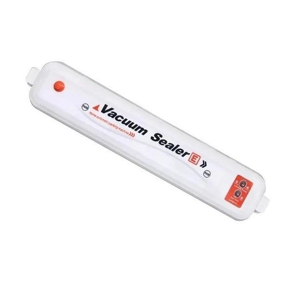 Вакуумний пакувальник продуктів білий Vacuum Sealer кухонний вакууматор для дому SEAL270 фото