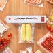Вакуумний пакувальник продуктів білий Vacuum Sealer кухонний вакууматор для дому SEAL270 фото 1