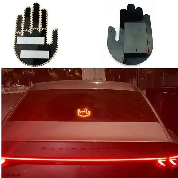 Светодиодная рука LED лампа с жестами для авто Hand Light c пультом управления HL1520 фото