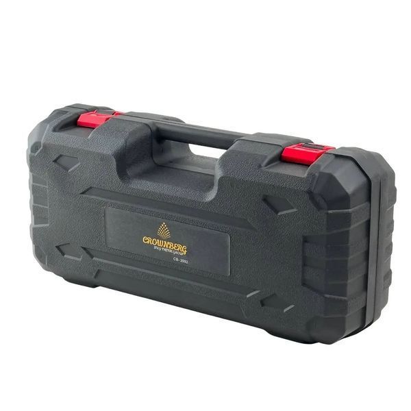 Цепная пила аккумуляторная мини Crownberg CB-3992 2 аккумулятора шина 15 см с кейсом 64 В СВ-3992 фото
