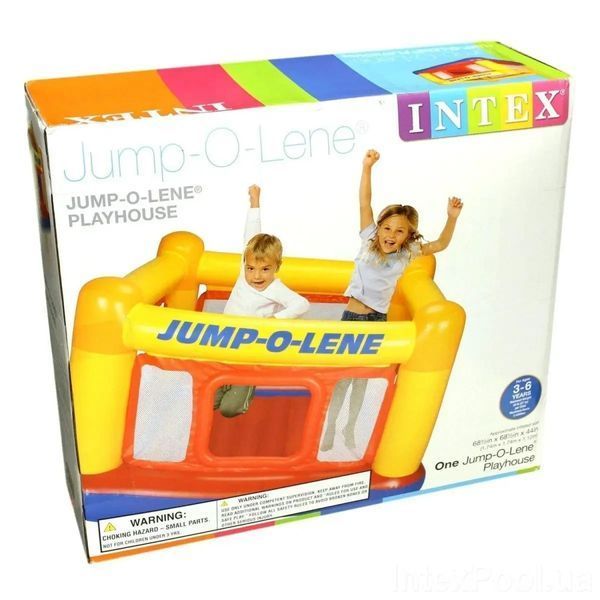 Надувной игровой центр-батут Замок Playhouse Jump-O-Lene Intex 48260 N48260 фото