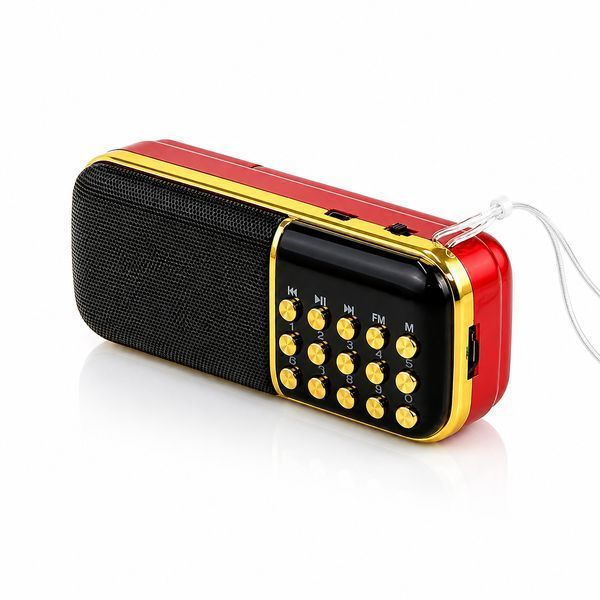 Портативний FM-радіоприймач колонка із цифровим тюнером BKK USB/MP3 B851 B851 фото