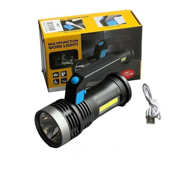 Ручной тактический аккумуляторный фонарь BL-8205 BL8205 фото