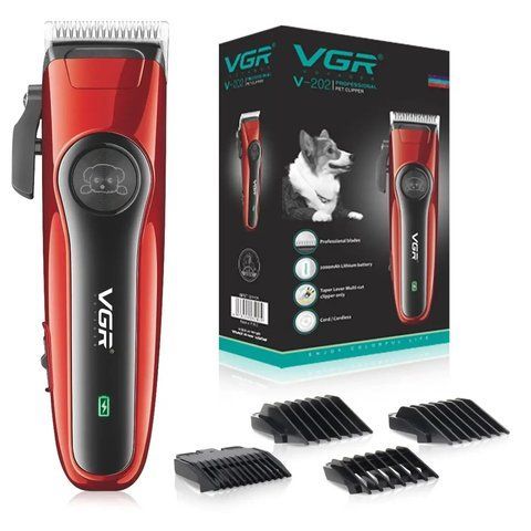 Профессиональная машинка для стрижки животных VGR V-202 VGRV202 фото