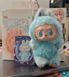 Мягкая подвесная игрушка Лабубу 15см ГОЛУБОЙ Pop Mart Labubu Art The Monsters плюшевый брелок VIOLET15 фото 1